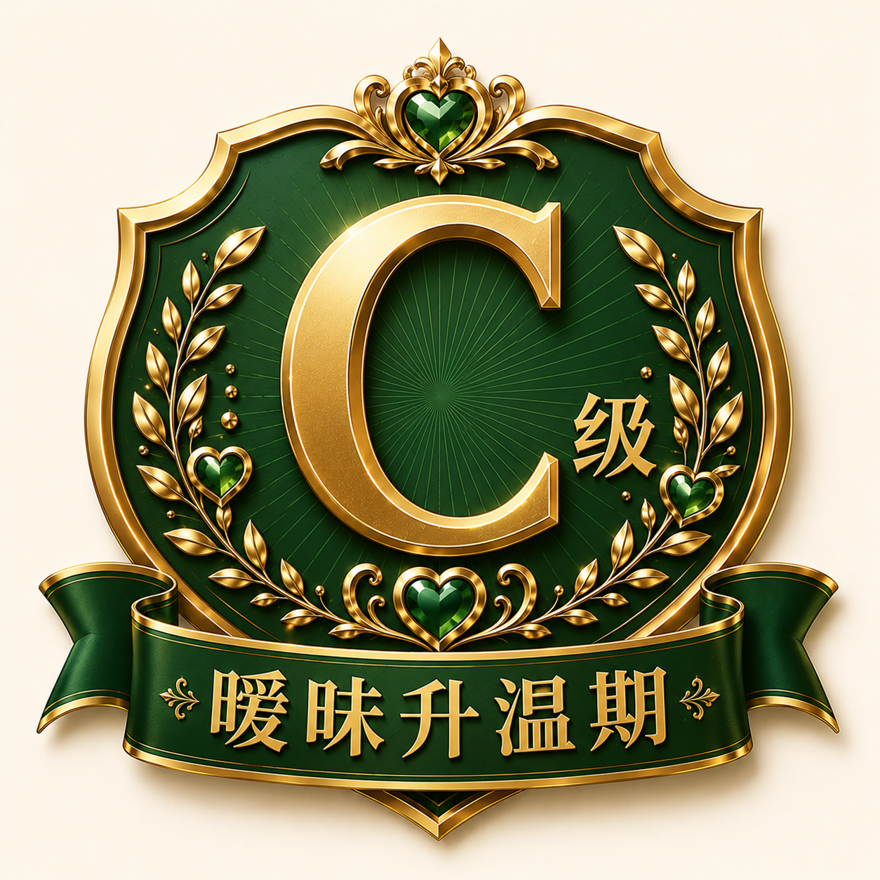 恋爱关系等级徽章预览